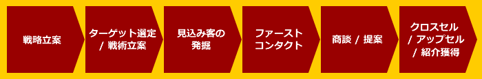 新規事業立ち上げ支援（インキュベーションセールス）の対応範囲